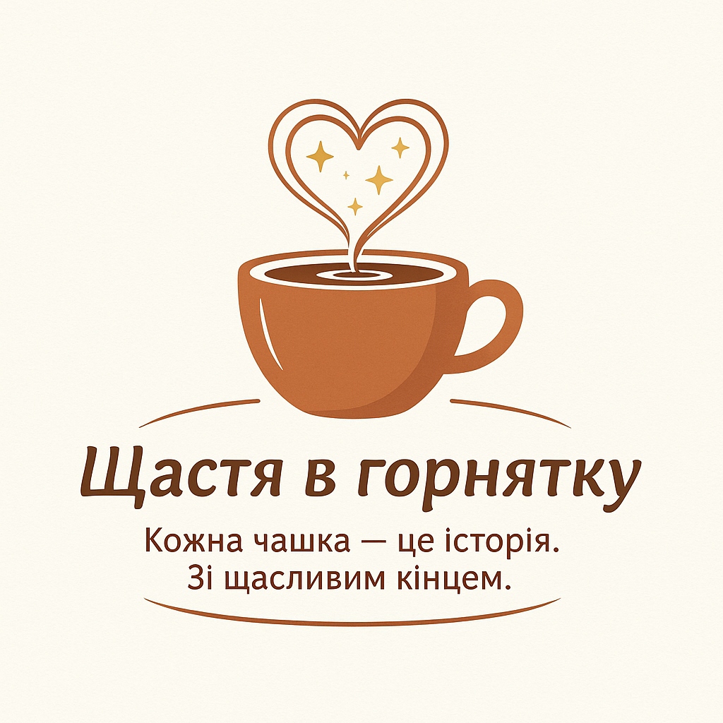 Логотип Щастя в горнятку
